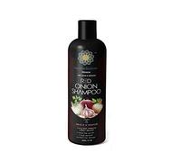 AYURVEDASHREE Champú para el crecimiento del cabello de cebolla roja con hojas de curry Hibisco Indian Alanque Mix de 14 botánicos de 200 ml sin Sls y parabenos