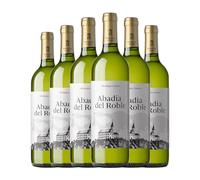 Ayuso Abadía del Roble Blanco La Mancha 75 cl Vino blanco (Caja de 6 Botellas de 75 cl)