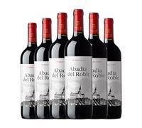 Ayuso Abadía del Roble La Mancha 75 cl Vino tinto (Caja de 6 Botellas de 75 cl)