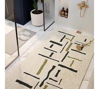 AYVADA Alfombrilla de Ducha de Lufa, Antideslizante, Antimoho, PVC, Grande para Plato de Ducha, Hueca para Suelo de Baño