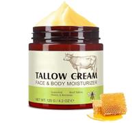 AYVROUP Tallow Crema orgánica para rostro y cuerpo, 100% Grass Fed Beef Tallow, Beef Tallow Skincare, hidratación profunda y cuidado, crema de sebo bovino orgánica, rápida absorción para pieles