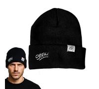 AYVRUOP 1 gorro de punto Stray, gorro de punto Kpop, gorro Stray Kids, gorro cálido Stray, gorro de esquí, merchandising Stray Kids, gorro de invierno negro Kpop, regalo para fans de Kpop para Stay