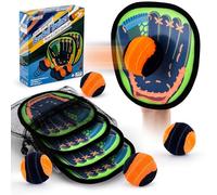 Aywewii Juego de pelota para lanzar y atrapar al aire libre, playa, piscina, juguetes para niños de 3, 4, 5, 6, 7, 8 años, juguetes para regalo de cumpleaños, entrenamiento de béisbol, exteriores
