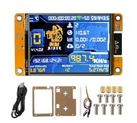 AYWHP 1060KH/s NMiner V2 Bitcoin Miner con 2.8" TFT Display ESP32 WROOM Bitcoin Miner BTC Solo Lottery Miner Bitcoin Crypto Lottery Miner Compatible con Nerd Miner