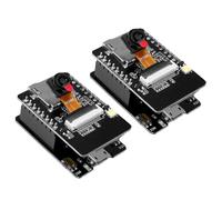 AYWHP 2 placas ESP32 CAM WiFi Bluetooth, ESP32 CAM MB placa de desarrollo ESP32 Dual Core con cámara OV3660 + antena IPEX de 2,4 G, tipo C, con ranura para tarjeta TF, compatible con Arduino