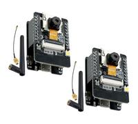 AYWHP 2PCS ESP32-CAM WiFi Bluetooth Placa de Desarrollo con OV2640 módulo de cámara de 2MP Modo y TF Tarjeta,ESP32 CAM MB Micro USB módulo Compatible con Arduino