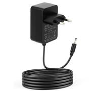 AYWHP Cable de carga de 15 W compatible con Echo Dot (3./4./5Gen) y Echo Show Echo Spot Echo Pop y Fire TV Cube - Adaptador de red de 12 V 1,25 A con cable de 1,8 m para cargador Alexa (negro)