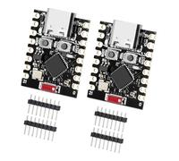 AYWHP ESP32-C3 Placa de desarrollo WiFi y Bluetooth 5.0 ESP32 placa de desarrollo con procesador RISC-V de 32 bits de un solo núcleo, 160 MHz, 400 KB SRAM y flash de 4 MB compatible con Arduino IDE(2