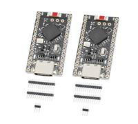 AYWHP Pro Micro NRF52840 - Placa de desarrollo con Bluetooth 5.0 y USB C Board con ARM Cortex-M4F (64 MHz), 1 MB Flash y 256 KB RAM, Pro Micro placa de desarrollo compatible con Arduino (2 unidades)