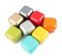 AYWTIUN Cajas metálicas con tapa 12/24 latas de caramelos, té, contenedores vacíos con tapa, organizador joyas, galletas, estuche for guardar monedas, kit for hacer uno mismo(Mixcolor,24pcs)