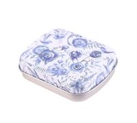 AYWTIUN Cajas metálicas con tapa Mini caja de hojalata con bisagras metal y tapa rectangular, contenedor pequeño for guardar caramelos, pastillas organizador for el hogar(Color 6)