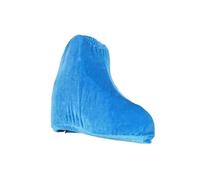 AYWTIUN Cubrezapatos para Patines artísticos Fundas Protectoras for Botas de Patinaje artístico, antiarañazos, antisuciedad, Punto Grueso, protección for sobre Hielo(Lake Blue L)