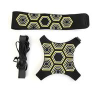 AYWTIUN Entrenador de malabarismos para el fútbol Banda de Entrenamiento fútbol, práctica y Multifuncional, for práctica Lanzamiento, cinturón Habilidades Control, Retorno balón(Yellow)