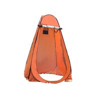 AYWTIUN Inodoro de Ducha de privacidad portátil, función de Tienda emergente for Acampar, for Ver fotografías al Aire Libre, 1 Persona para Acampar(Orange)