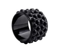 AYWTIUN Rueda Circular para Yoga Rodillo de Masaje Espuma for Yoga, Rueda, Camilla Espalda, masajeador, Galleta for aliviar el Dolor, Equipo Fitness(All Black)