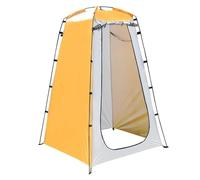 AYWTIUN Tienda de Ducha portátil for Exteriores, Resistente a los Rayos UV e Impermeable, solución práctica for cambiarse y ducharse for Acampar y la Playa para Acampar(Yellow)