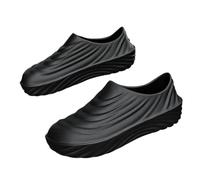 AYWTIUN Zapatos de Cocina para Hombre Antideslizantes para Zapatos de Chef EVA for Hombre, Antideslizantes, Impermeables, cómodos, for la Lluvia, Seguridad for Exteriores(Black,40-41)