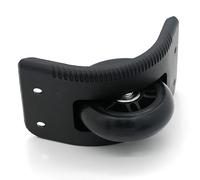 AYXAMO Ruedas Maleta 1 Pareja Reemplazo Rueda De Equipaje For Maleta Ruedas Direccionales Reparación Travel(Black)