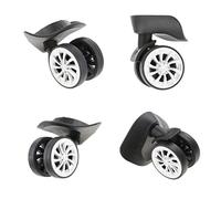 AYXAMO Ruedas Maleta 4 Paquetes de reemplazo Maleta Equipaje Ruedas Mute GURANTE RECERTERS