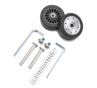 AYXAMO Ruedas Maleta 8 Piezas de Ruedas Repuesto con Tornillos for Maletas Viaje, Kit reparación Ejes, giratorias silenciosas, DIY(49mm x 14mm)