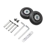 AYXAMO Ruedas Maleta 8 Piezas de Ruedas Repuesto universales for Maletas, Ejes duraderos, Kit Herramientas reparación giratorias, silenciosas con Tornillo(57mm-27mm)