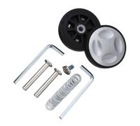 AYXAMO Ruedas Maleta 8 Ruedas duraderas for Equipaje de Viaje con Tornillos, Piezas Maleta, Ejes Repuesto, Kit reparación giratorias, reemplazo DIY(52mm x 12mm)