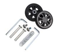 AYXAMO Ruedas Maleta Ruedas De Repuesto Universales Duraderas Tornillo,Ruedas Equipaje Viaje,Piezas For Maleta, Kit Reparación Giratorias,2 Uds(50mm x 10mm)