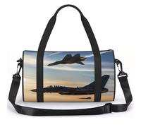 AYYQWE Aircraft Fighter Jets - Bolsa deportiva para adultos, ligera, para viajes, camping, yoga, fitness