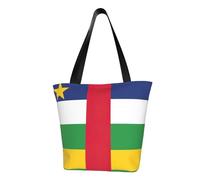AYYQWE Bandolera de verano con estampado de bandera de África Central, bolso cruzado para playa, viajes, compras, gimnasio, senderismo, fiestas, eventos