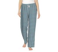 AYYQWE Beach Palm Trees 1 Print - Pantalones de pijama para mujer, para dormitorio, sala de estar, sala de estar, térmico, regalo de invierno, Negro, XXXL