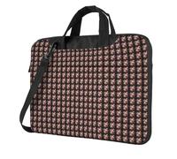 AYYQWE Beautiful Flowers 1 - Elegante bolsa para laptop con estampado de flores para mujeres y hombres, portátil, de un solo hombro, viajes, oficina, negocios, Black, 13 inch