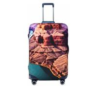 AYYQWE Beauty Grand Canyon - Funda elástica para maleta, para vacaciones, viajes, equipaje, accesorio protector, Black, S, Equipaje de mano