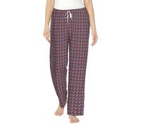 AYYQWE Beauty Grand Canyon Print - Pantalones de pijama para mujer, para dormitorio, sala de estar, sala de estar, térmico, regalo de invierno, Negro, L