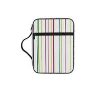 AYYQWE Bolsa de almacenamiento de la Biblia a rayas para hombres y mujeres, impermeable, para el hogar, iglesia, viajes, servicio de adoración