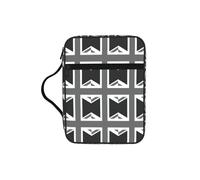 AYYQWE Bolsa de almacenamiento de la Biblia con estampado de bandera nacional del Reino Unido para hombres y mujeres, impermeable, para el hogar, iglesia, viajes, servicio de adoración