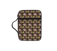 AYYQWE Bolsa de almacenamiento de la Biblia con estampado de labrador retriever marrón, impermeable, para el hogar, iglesia, viajes, servicio de adoración