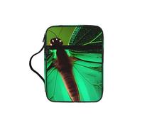 AYYQWE Bolsa de almacenamiento de la Biblia con estampado de mariposas coloridas para hombres y mujeres, impermeable, para el hogar, iglesia, viajes, servicio de adoración