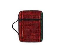 AYYQWE Bolsa de almacenamiento de la Biblia impermeable para el hogar, iglesia, viajes, servicio de adoración para hombres y mujeres, estilo africano