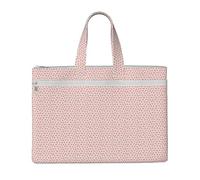 AYYQWE Bolsa de lona unisex con estampado de melocotón rosa para compras, oficina, viajes, playa, almacenamiento de documentos