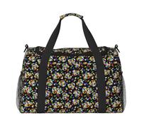 AYYQWE Bolsa de viaje de mano con diseño de corazón para concienciación sobre el autismo, para mujeres y hombres, viajes de negocios, camping, viajes diarios, bolsa de hombro