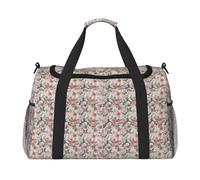 AYYQWE Bolsa de viaje de mano con estampado de la Torre Eiffel de París, para mujeres y hombres, viajes de negocios, camping, diario, viajes, hombro