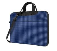 AYYQWE Bolsa para laptop con estampado de corazón azul cielo para mujeres y hombres, portátil, de un solo hombro, viajes, oficina, negocios, Black, 15.6 inch
