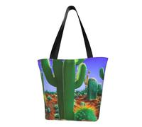 AYYQWE Bolso bandolera de verano con estampado de cactus y desierto, para playa, viajes, compras, gimnasio, senderismo, fiestas, eventos
