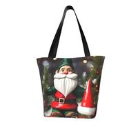AYYQWE Bolso bandolera para mujer con estampado tradicional de gnomos navideños, a la moda, ligero, casual, compras, todos los días