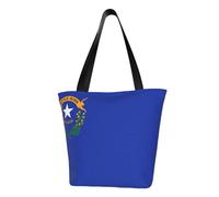 AYYQWE Bolso de hombro para mujer con estampado de bandera del estado de Nevada, a la moda, ligero, casual, compras, todos los días