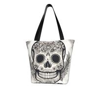 AYYQWE Bolso de hombro para mujer, diseño de calavera mexicana, ligero, cruzado, casual, para ir de compras todos los días