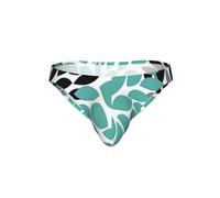 AYYQWE Dahlia - Calzoncillos de bikini transpirables con estampado de flores para hombre, ropa interior para fitness, playa, vacaciones, descanso, Negro, M