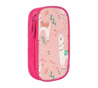 AYYQWE Estuche práctico con estampado de cactus rosa camello y varios compartimentos, para oficina, viajes, escuela, arte, suministros diarios, Pink, Talla única, Bolsillo para el paquete