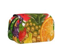 AYYQWE Fresh Fruits - Bolsa ligera para bolígrafos, papelería, viajes, oficina, gran capacidad