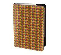 AYYQWE Fresh Fruits - Funda tipo cartera con estampado de piña para hombre y mujer, elegante, segura y ligera, Black, Talla única